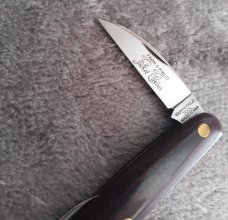GEC 62 Pocket Carver Red and Black micarta Mint/New with Tube!