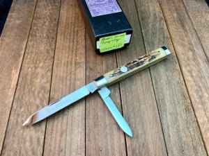 Queen City Cutlery Doctor’s Knife Bone Stag (BDSM17)