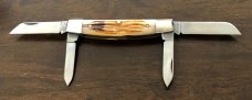 2009 - Great Eastern Cutlery (GEC) Tidioute - 2nd Cut Jig Burnt Stag 613409 Congress Knife 2009 - Great Eastern Cutlery (GEC) Tidioute - 2nd Cut Jig Burnt Stag 613409 Congress Knife