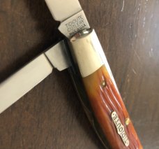 2010 - Great Eastern Cutlery (GEC) Tidioute -  Goldenrod Jigged Bone 610410 Congress Knife