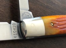 2010 - Great Eastern Cutlery (GEC) Tidioute -  Goldenrod Jigged Bone 610410 Congress Knife