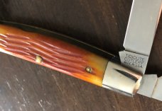2010 - Great Eastern Cutlery (GEC) Tidioute -  Goldenrod Jigged Bone 610410 Congress Knife