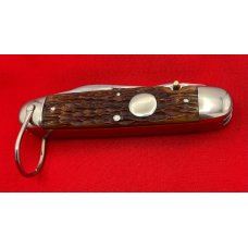 Vintage CATTARAUGUS CUTLERY CO Model No. 42219 4-Blade Camp/Utility Folding Pocket KnifeBone Vintage CATTARAUGUS CUTLERY CO Model No. 42219 4-Blade Camp/Utility Folding Pocket KnifeBone
