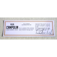 A.G.A. CAMPOLIN 13" GENUINE STAG OVAL SWINGUARD A.G.A. CAMPOLIN 13" GENUINE STAG OVAL SWINGUARD