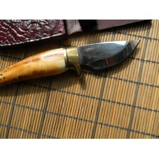 VINTAGE CUSTOM CRAFTED SKINNER KNIFE BY TINY SPENCER OF ALASKA