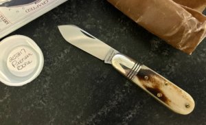 Great Eastern Cutlery Tidioute #252117 Little Jack, Pioneer Bone Handle, New (GEC 25) 