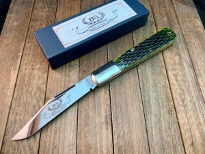 Queen City Cutlery SPECIAL 85th Anniversary Grand Dad Barlow, with Stanhope Lens In Handle (BDSM22)