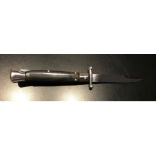 NEW - 9" Italian-Style Swing-Guard Stiletto with Buffalo Horn Scales NEW - 9" Italian-Style Swing-Guard Stiletto with Buffalo Horn Scales