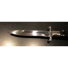 NEW - 9" Italian-Style Swing-Guard Stiletto with Buffalo Horn Scales NEW - 9" Italian-Style Swing-Guard Stiletto with Buffalo Horn Scales