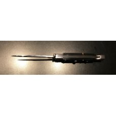 NEW - 9" Italian-Style Swing-Guard Stiletto with Buffalo Horn Scales NEW - 9" Italian-Style Swing-Guard Stiletto with Buffalo Horn Scales
