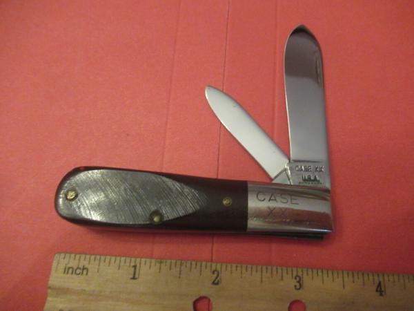 Case XX 1972 Saw Cut Delrin Handle Barlow Pattern # 62009 Case XX 1972 Saw Cut Delrin Handle Barlow Pattern # 62009