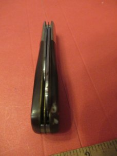 Case XX 1972 Saw Cut Delrin Handle Barlow Pattern # 62009 Case XX 1972 Saw Cut Delrin Handle Barlow Pattern # 62009