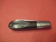 Case XX 1972 Saw Cut Delrin Handle Barlow Pattern # 62009 Case XX 1972 Saw Cut Delrin Handle Barlow Pattern # 62009