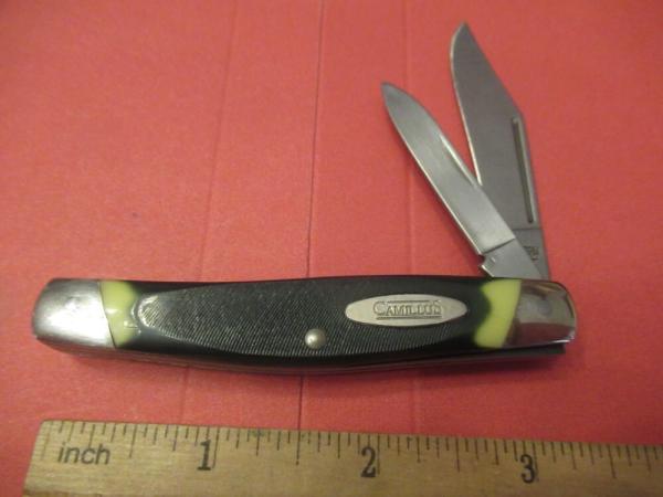 Camillus & Western  Green Delrin Handle Jack 