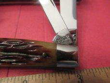 Schatt & Morgan Worm Grooved Brown Bone Congress Made for the NKCA Schatt & Morgan Worm Grooved Brown Bone Congress Made for the NKCA