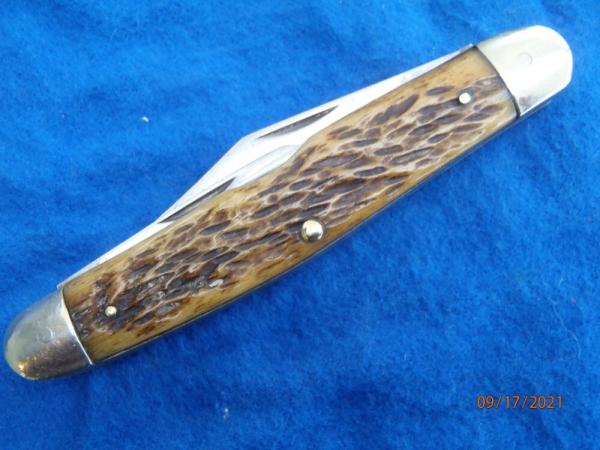 Kutmaster Utica NY 4 blade Bone Stockman knife Kutmaster Utica NY 4 blade Bone Stockman knife