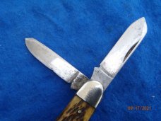 Kutmaster Utica NY 4 blade Bone Stockman knife Kutmaster Utica NY 4 blade Bone Stockman knife
