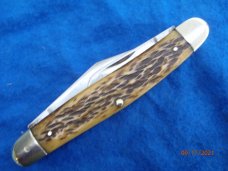 Kutmaster Utica NY 4 blade Bone Stockman knife Kutmaster Utica NY 4 blade Bone Stockman knife