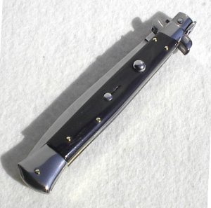 NEW FRANK BELTRAME 11" DARK HORN ITALIAN STILETTO 