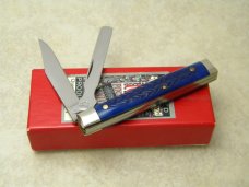 Robeson Mastercraft USA (Queen Cut. Co.) Royal Blue #66 Doctor's Knife in Box