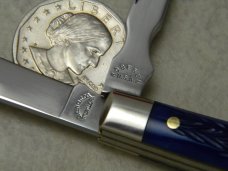 Robeson Mastercraft USA (Queen Cut. Co.) Royal Blue #66 Doctor's Knife in Box