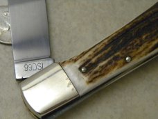 C. Schlieper German Eye Germany 99DSL Stag Lockback Knife in Box C. Schlieper German Eye Germany 99DSL Stag Lockback Knife in Box