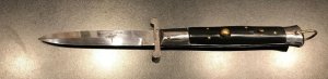 Vintage 1970s Rizzuto Swing-Guard Stiletto Knife 