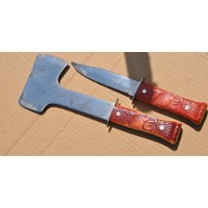 Imperial Prov. R.I. USA Hatchet/Knife Set With Scabbard Unused 1946-56 Imperial Prov. R.I. USA Hatchet/Knife Set With Scabbard Unused 1946-56