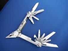 LEATHERMAN Free P4 Stainless Steel Multi-Tool, Pliers, Saw, Folding Knives  Plain & Serrated Blades