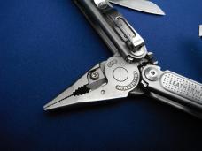 LEATHERMAN Free P4 Stainless Steel Multi-Tool, Pliers, Saw, Folding Knives  Plain & Serrated Blades