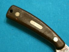 VINTAGE SCHRADE USA 152 SHARPFINGER FIXED BLADE HUNTING SKINNING KNIVES OLD TIMER