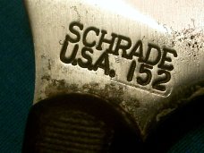VINTAGE SCHRADE USA 152 SHARPFINGER FIXED BLADE HUNTING SKINNING KNIVES OLD TIMER