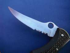 Discontinued Spyderco Catcherman fishing knife filet blade AUS 8 folding pocket knife MADE IN JAPAN! Discontinued Spyderco Catcherman fishing knife filet blade AUS 8 folding pocket knife MADE IN JAPAN!