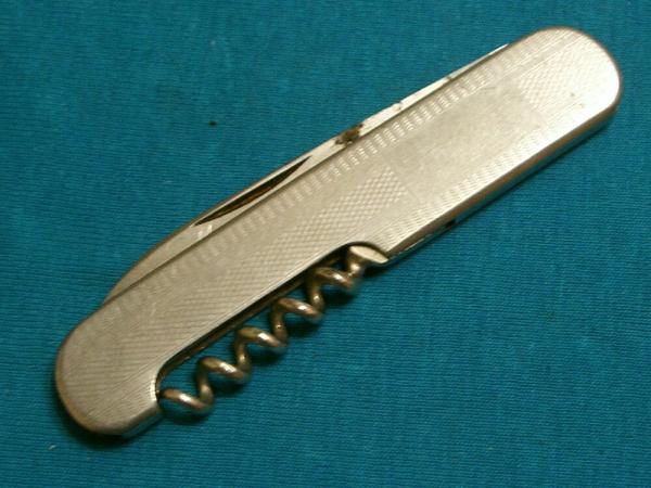 CARL EVERTS SOLINGEN EQUAL END PEN CORKSCREW FOLDING POCKET JACK KNIFE KNIVES OLD