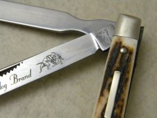 Bulldog Brand Germany Stag Doctor's Knife c.2008 NIB Bulldog Brand Germany Stag Doctor's Knife c.2008 NIB