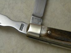 Bulldog Brand Germany Stag Doctor's Knife c.2008 NIB Bulldog Brand Germany Stag Doctor's Knife c.2008 NIB