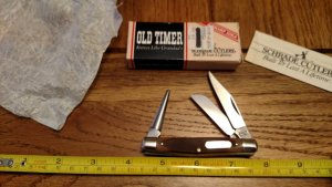  Schrade USA Old Timer 36OT Saddleman Pocket Knife