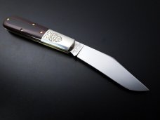 Great Eastern Cutlery #86 2-Acorn Barlow 440C Red & Black Micarta GEC 861121 Great Eastern Cutlery #86 2-Acorn Barlow 440C Red & Black Micarta GEC 861121