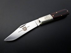 Great Eastern Cutlery #86 2-Acorn Barlow 440C Red & Black Micarta GEC 861121 Great Eastern Cutlery #86 2-Acorn Barlow 440C Red & Black Micarta GEC 861121