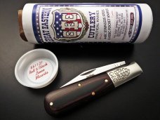 Great Eastern Cutlery #86 2-Acorn Barlow 440C Red & Black Micarta GEC 861121 Great Eastern Cutlery #86 2-Acorn Barlow 440C Red & Black Micarta GEC 861121