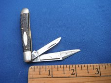 SEARS CRAFTSMAN USA 9507 2 BLADE DOGLEG PEANUT JACK KNIFE