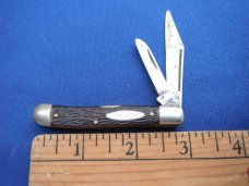 SEARS CRAFTSMAN USA 9507 2 BLADE DOGLEG PEANUT JACK KNIFE