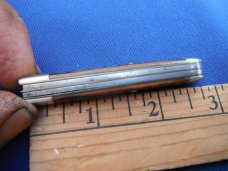 SEARS CRAFTSMAN USA 9507 2 BLADE DOGLEG PEANUT JACK KNIFE