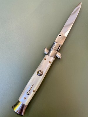RIBI Rostfrei 8" Pearlex Italian Stiletto for German Market 