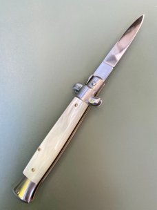RIBI Rostfrei 8" Pearlex Italian Stiletto for German Market RIBI Rostfrei 8" Pearlex Italian Stiletto for German Market