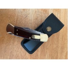 NEW - "Buck 110 Folding Hunter" Assisted + Belt Sheath NEW - "Buck 110 Folding Hunter" Assisted + Belt Sheath