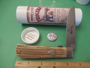 Great Eastern Woodland Micarta Pioneer Trapper Pattern # 235120L