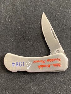 1984 Case XX lockback Mondale/Ferraro 1984 Case XX lockback Mondale/Ferraro