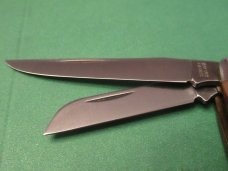Schrade USA Old Timer Rough Saw Brown Delrin Handle Stockman Pattern # 980t Schrade USA Old Timer Rough Saw Brown Delrin Handle Stockman Pattern # 980t
