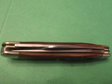 Schrade USA Old Timer Rough Saw Brown Delrin Handle Stockman Pattern # 980t Schrade USA Old Timer Rough Saw Brown Delrin Handle Stockman Pattern # 980t